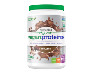 Genuine Health Fermented Organic Vegan Proteins+ Chocolate 900g