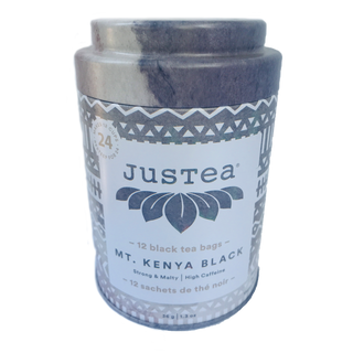 JusTea Mt. Kenya Black 12 Tea Bags