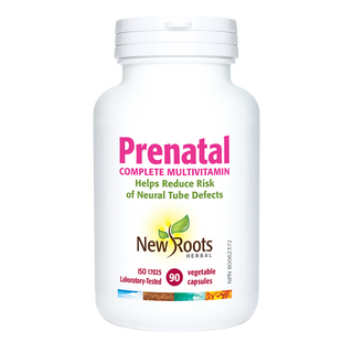 New Roots Prenatal Complete Multivitamin 90 Veggie Caps