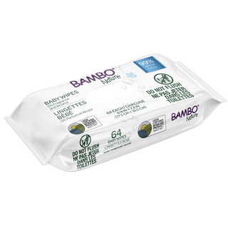 Bambo Nature Baby Wipes 64 Counts