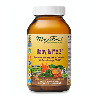 Mega Food Baby & Me 2 120 Tablets