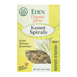 Eden Foods Organic Pasta Kamut Spirals 340g