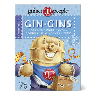 The Ginger People Gin Gins Strong Ginger Candy Super Strength 31g