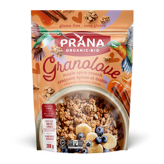 Prana Organic Granolove Granola Cereal Maple Spice Crunch 300g