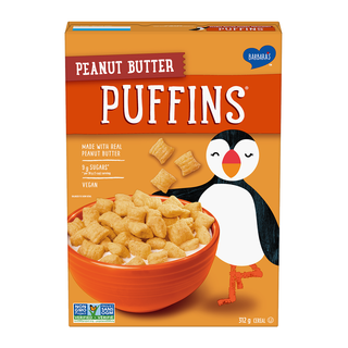 Barbara's Bakery Cereal Puffins Peanut Butter 312g