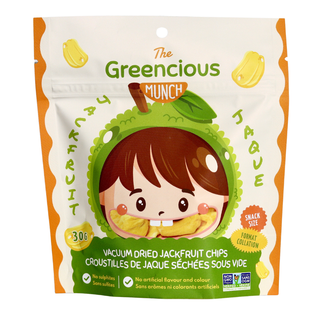 The Greencious Munch Vacuum Dried Jackfruit Chips 30g