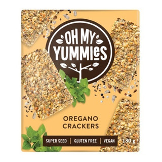 Oh My Yummies Crackers Oregano 130g