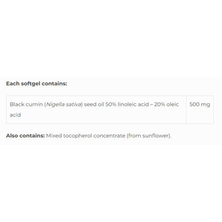 NFH Black Cumin SAP 60 Softgels