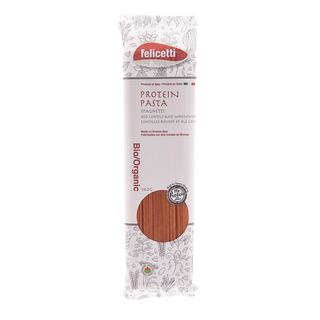 Felicetti Protein Pasta Red Lentils & Wholewheat Spaghetti 340g