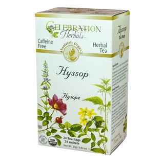 Celebration Herbals Hyssop Herb 24 Tea Bags