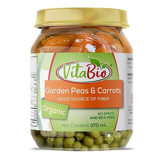 Vita Bio Organic Peas and Carrots 370mL