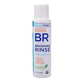 Essential Oxygen Brushing Rinse Peppermint 88mL