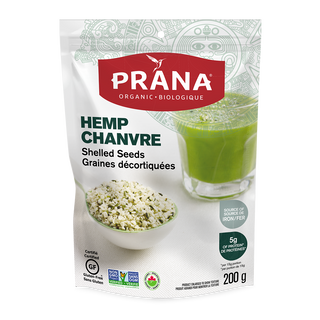 Prana Organic Hemp Shelled Seeds 200g