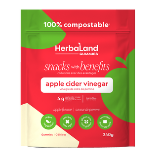 Herbaland Apple Cider Vinegar Gummies 240g