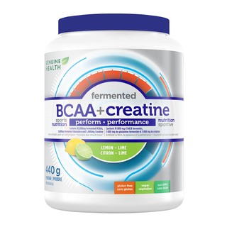 Genuine Health Fermented BCAA+ Creatine Lemon Lime 440g