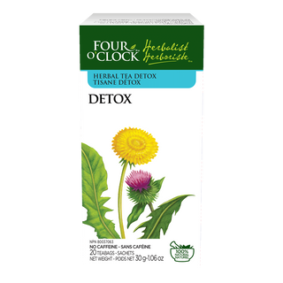 Four O' Clock Herbal Tea Detox 20 Tea Bags