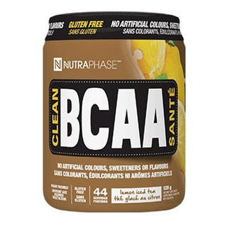 NutraPhase BCAA Lemon Iced Tea 44 Servings