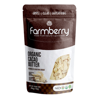 Farmberry Organic Cacao Butter 454g