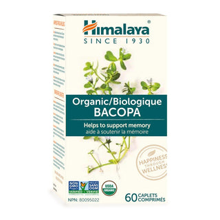 Himalaya Organic Bacopa 60 Caplets