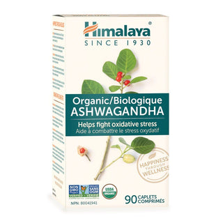 Himalaya Organic Ashwagandha 90 Caplets