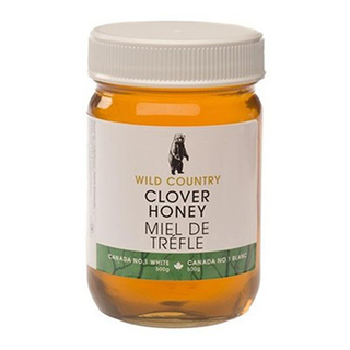 Wild Country Clover Honey 500g