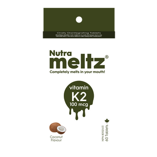 Nutrameltz Vitamin K2 100mcg 60 Tablets