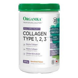 Organika Full Spectrum Collagen Type 1,2,3 Bone Broth 250g