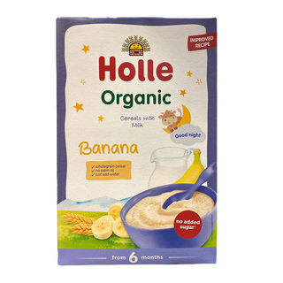 Holle Organic Milk Cereal Banana 250g