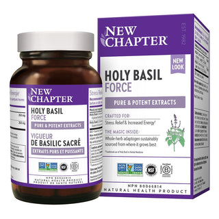 New Chapter Holy Basil Force 30 Capsules