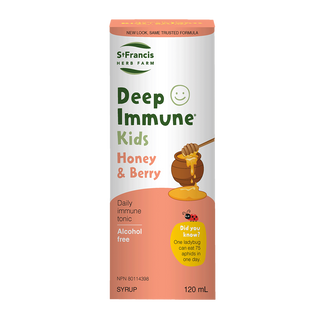 St. Francis Deep Immune For Kids Honey & Berry 120mL