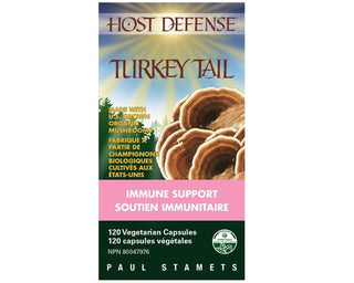 Host Defense Turkey Tail 120 Veggie Caps