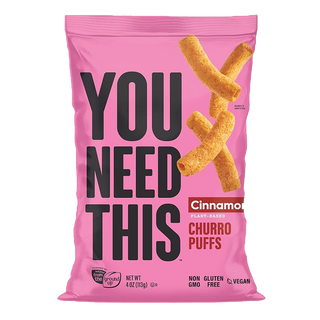 You Need This Churro Puffs Gluten Free Cinnamon 113g