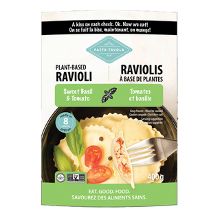 Pasta Tavola Ravioli Plant Based Sweet Basil & Tomato 400g