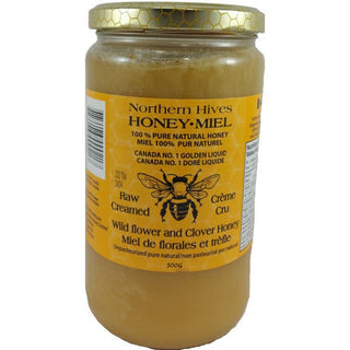 Northern Hives Honey Raw Cream 500g