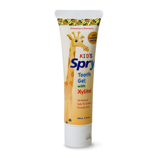 Xlear Inc Kid's Spry Tooth Gel Strawberry Banana 60mL