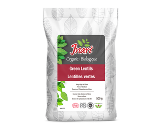 Inari Organic Green Lentils 500g