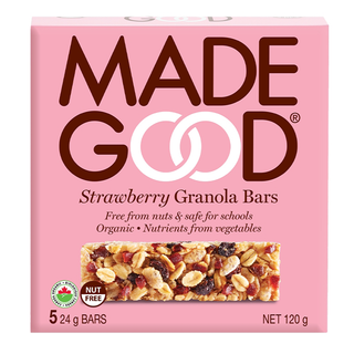 Made Good Granola Bar Strawberry 5x24g