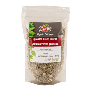 Inari Organic Sprouted Green Lentils 500g