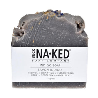 Buck Naked Soap Indigo Bar 140g