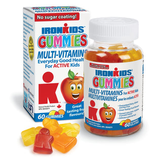 Iron Kids Multi-Vitamins Active Kids 60 Gummies