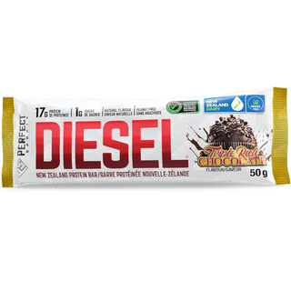 Perfect Sports Diesel New Zealand Protein Bar Triple Rich Chocolate 50g