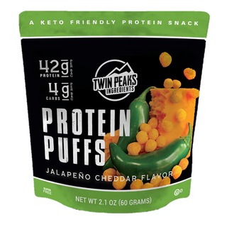 Twin Peaks Protein Puffs Jalapeno Cheddar 60g