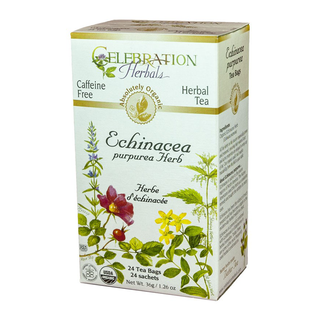 Celebration Herbals Echinacea Purpurea Herb Tea 24 Tea Bags