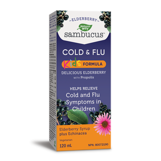 Nature's Way Sambucus Elderberry Syrup Kids 120mL