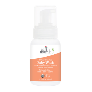 Earth Mama Baby Wash Sweet Orange 160mL