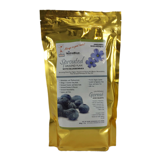 Granovita Sprouted Ground Flax With Blueberries 454g