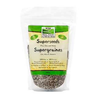 NOW Superseeds Flax, Chia & Hemp 350g