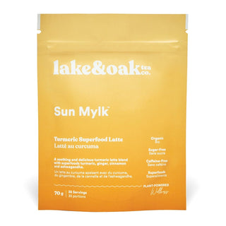 Lake & Oak Tea Co. Superfood Turmeric Latte Sun Mylk 70g