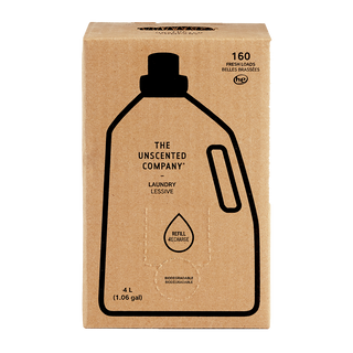 The Unscented Company Laundry Detergent Refill Unscented 4L