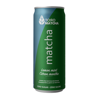 Toro Matcha Sparkling Lemon Mint 355mL